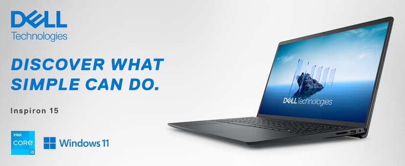 Dell Inspiron 3530 Laptop - 15.6-inch FHD (1920x1080) Display, Intel Core i3-1305U Processor, 8GB DDR4 RAM, 512GB SSD, Intel UHD Graphics, Windows 11 Home, Onsite Service - Carbon Black