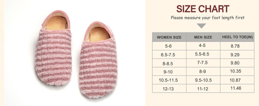ATHMILE House Slippers for Women Men Indoor Barefoot Slippers Socks Furry Slip on House Shoes Cozy Comfy for Home Bedroom Travel Yoga