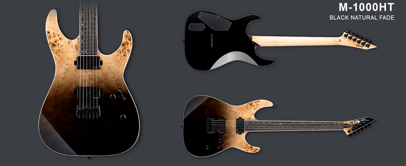 ESP LTD M-1000 HT - Black Fade