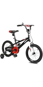 WEIZE Kids Bike,14 16 20 Inch Children Bicycle for Boys Girls Ages 3-12 Years Old, Rider Height 32-60 Inch, Coaster Brake, Multiple Color Options