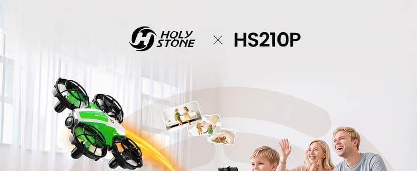 Holy Stone Mini FPV Drone with 1080P HD Camera for Kids & Beginners, RC Nano Quadcopter with Optical Flow Hover, Gesture Control, 3D Flips, 3 Batteries, Great Gift Toy for Boys and Girls, HS210P Green