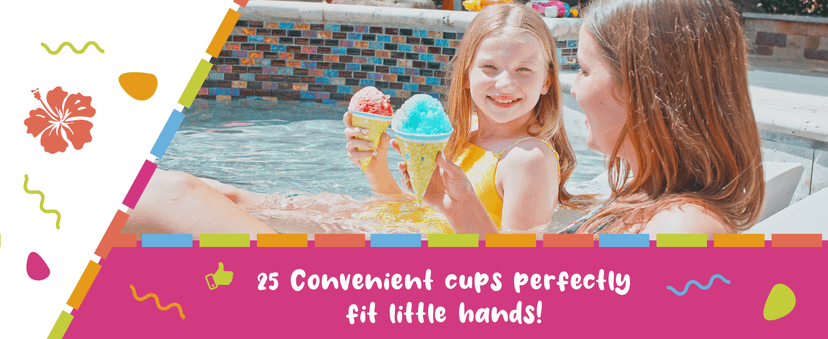 Hawaiian Shaved Ice S900A Made in USA Professional Fluffy Ice & Snow Cone Machine for Home Use - Complete Party Kit with Flavor Syrups