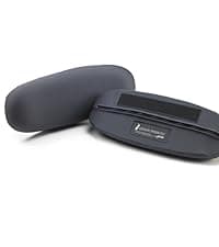 OPTP The Original McKenzie Slimline Lumbar Support – USA-Made Lower Back Support for Office Chair, Car Back Support, and Travel Lumbar Pillow. The Preferred Lumbar Cushion by Physical Therapists.