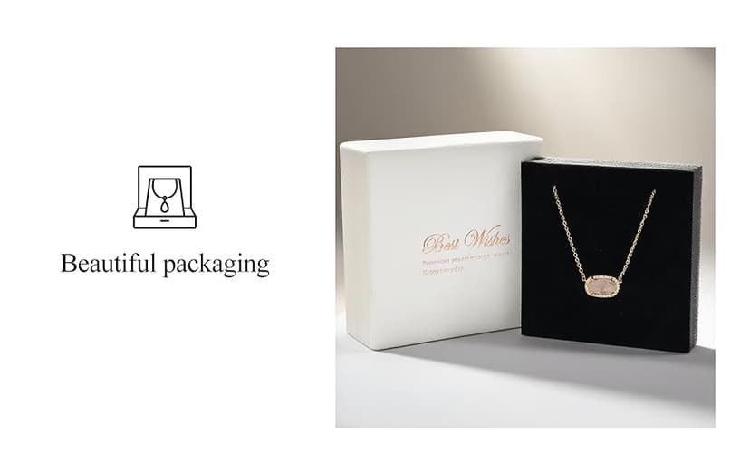 Freinit Gold Necklace for Women, 14K Dainty Pendant Choker, Adjustable Chain, Minimalist Gift for Birthday Valentine's Day Graduation Niece GF