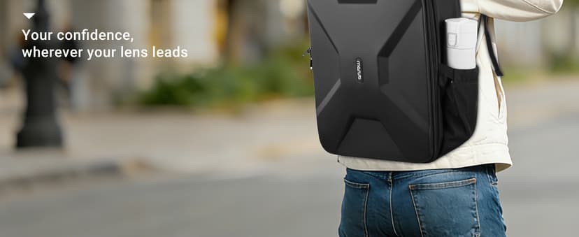 15-16 inch Waterproof Hardshell Case with Tripod Holder&Laptop Compartment Compatible with Canon/Nikon/Sony, Black MOSISO Camera Backpack, DSLR/SLR/Mirrorless Photography Camera Bag B07ZCRWPPV
