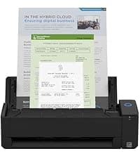 ScanSnap iX2500 Photo Edition Wireless or USB High-Speed Cloud Enabled Photo, Document & Receipt Scanner with Large 5" Touchscreen for Mac or PC, Black