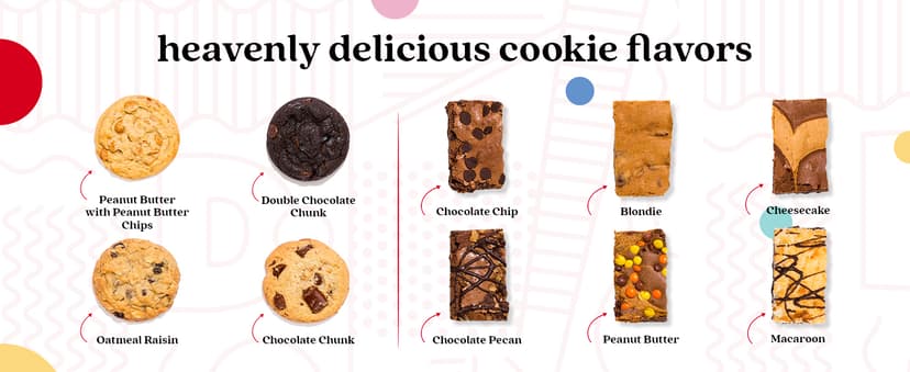 David's Cookies 5lb Assorted Cookies & Brownies Tin Gift Basket – Fresh-Baked Delicious Gourmet Treats for Sharing | Ideal Party Pack Gift Basket for Family, Friends, Holidays, & Special Occasions