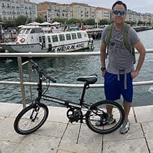 ZiZZO Campo 20 inch Folding Bike with 7-Speed, Adjustable Stem, Light Weight Frame