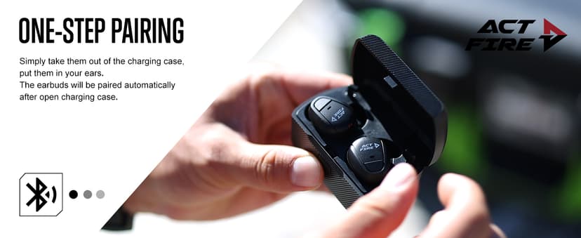 Bluetooth Shooting Ear Protection Earplugs,Hearing Protection, Shooting Ear Buds for Noise Reduction, Ear Protection for Gun Range