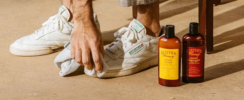 Leather Honey Leather Cleaner: Non-Toxic Leather Care Made in the USA Since 1968. Deep Cleans Leather, Faux & Vinyl - Couches, Car Seats, Purses, Tack, Shoes & Bags. Safe Any Colors & White Leather