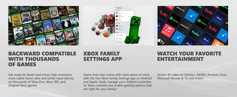 Xbox Series S - All Digital Gaming Console - 512GB SSD - Includes Xbox Wireless Controller - 120FPS - Robot White