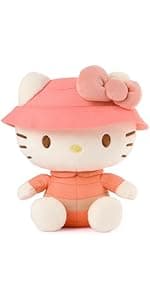 Promotes Exciting Character Roleplay, Early Sensory Discovery, and Creative Pop Culture Storytelling; Soft, Collectible Plush GUND Sanrio Hello Kitty 6-Inch Plush Toy with Camping Outfit for Ages 1+ B0FKTPX44P