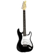 Soulmate 39 Inch Full Size Electric Guitar Starter Kit for Beginners Solid Body, HSS Pickups with 15W Amp, Gig Bag, Capo, Strap, Strings, Cable, Picks (Right-Handed,Pink)