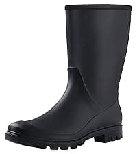 Asgard Women's Ankle Rain Boots Waterproof Chelsea Boots