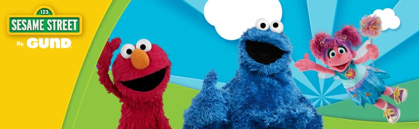 GUND Sesame Street Official Elmo Take Along Buddy Plush, Premium Plush Toy for Ages 1 & Up, Red, 13”