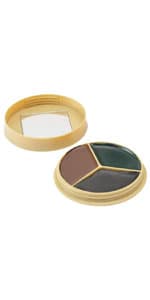 HME 3 Color Camo Face Paint "Mess-Free" Application Stick - Long-Lasting Easy-to-Use Concealment Makeup for Hunting