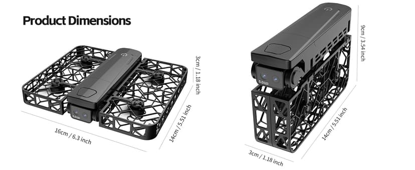 2K Dual Camera Drone with 4.5" LCD Screen Remote (No Phone Needed), Brushless Motor FPV Quadcopter, Under 249g Mini Drone, Foldable Design, 2 Batteries, Optical Flow Stable Hover, Portable for Adults