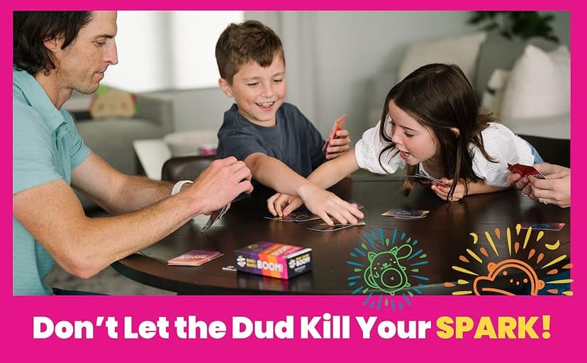 Bing Bang Boom Hilariously Fun Card Game for Family Game Night by Taco Cat Goat Cheese Pizza | Easy to Learn and Play with Fast 10 Minute Rounds | Fun for Kids, Teens, and Adults | 2 - 6 Players