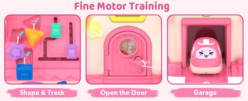 Montessori Toys for 1 Year Old Girl Gifts, 12-in-1 Musical House Toddler Learning Toys for 1-2, 1st First Birthday Gifts for Girls and Boys Baby 6-12 12-18 6-24 Months