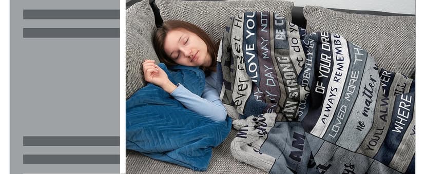 Yamco Big Brother Gift - Gifts for Brothers 60" x 50" Blanket - Funny Brother Gifts from Sister for Birthday - Cool Birthday Gifts for Older Brothers - Bro Christmas Graduation Gift Ideas