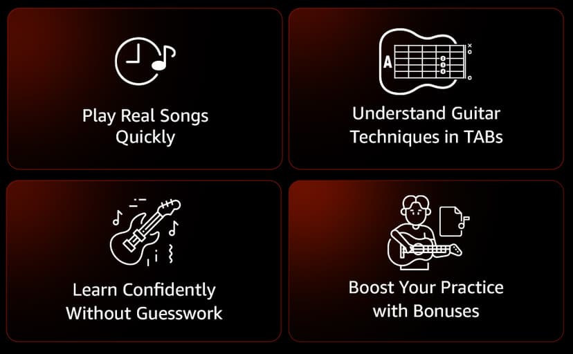 Guitar TABs Mastery for Beginners: No-Guesswork Guide to Reading Guitar TABs in Under a Day