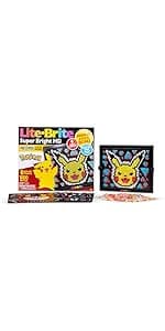 Lite-Brite Touch - Create, Play and Animate - Light Up Portable Stem Sensory Learning Toy, Creative Art Stem Toy for Girls, Boys, Unisex, Toddler, Holiday, Birthday, Gift, Ages 6+