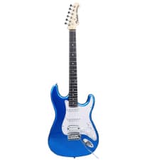 Tostar Electric Guitar: P90 Pickups, TOM Bridge & Smoked Matte Finish, 3-Way Switch, 39" Solid Body Electric Guitar for Intermediate Players, Guitarra Eléctrica Kit, Musical Birthday Gifts, Black