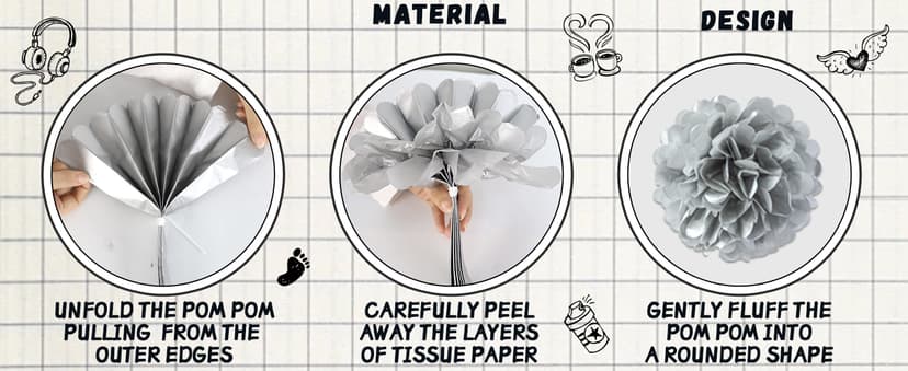 Birthday Party Supplies, Black Birthdays Decorations (18th)