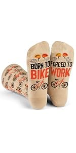 Premium Cotton Blend, Super Soft, Durable, Cycling Gift for Men and Women, Funny Novelty Socks, Bicycle Lovers Lavley Bike Socks Funny Gifts for Cyclists and Bicycle Lovers Men and Women B0C5PLB5V7