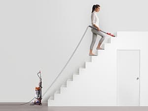 Dyson Ball Animal 3 Extra Upright Vacuum, Corded, 290AW, De-tangling Motorbar Cleaner Head for All Floors, 3 Suction Modes, Specialized pet Tools