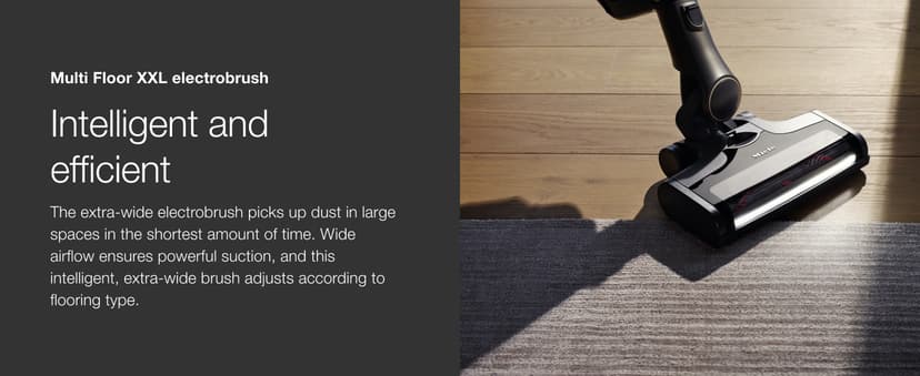 Miele Triflex HX2 Pro Cordless Stick Vacuum Cleaner, 120 min runtime, Infinity Grey PearlFinish / Rose Gold