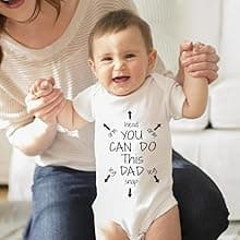 New Dad Gifts Box, 9 Pcs First Time Dad Gifts, Dad to Be Gifts for 1st Time with Tumbler Hat Onesie Socks Keychain for Baby Shower,Unique Kit for Soon to Be or Expecting Father