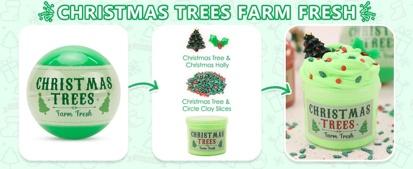 Christmas Stocking Stuffers - Slime for Kids - 4 Pack Slime Balls - Toys Slime Kit Xmas Gifts for Classroom Rewards Teens Girls Boys 4 5 6 7 8 9 10 11 12 Year Old and Adults