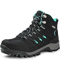 R CORD Hiking Boots Women Waterproof Ankle Support Womens Hiking Boots Backpacking Boots Breathable Non-slip Durable Boots for Outdoors