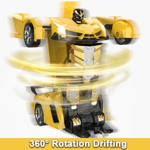 Transform Remote Control Car Toy for Kids 4 5 6 7 8, Remote Control Car for Boys 4-7, Transform Cars for Boys 4-6, Toy Car 5 Year Old Boy, Toys for 3 4 5 6 7 8 9 10 11 12 Years Old Boy