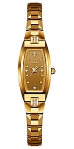 OLEVS Automatic Watch for Women Luxury Diamond Rose Gold Ladies Self Winding Mechanical Ceramic Wrist Watch Love Heart Date