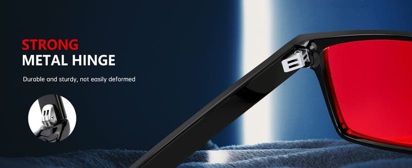 ANYLUV Blue Light Glasses Men Woman, Blue Light Blocking Glasses for Computer Gaming, Eye Strain Relief Eye Protection