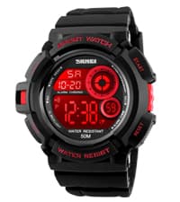 FANMIS Men's Luxury Digital Quartz Waterproof Wrist Watches Dual Time Countdown Alarm Stopwatch Backlight Multi-Function Watch