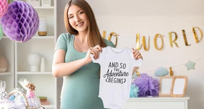 Breezy Valley New Parents Gifts for Couples, First Time New Mom and Dad Gifts Mugs Est 2025, Gender Reveal Baby Shower Gifts Basket, Pregnancy Gifts for Expecting Parents to be, Newborn Baby Gift Set