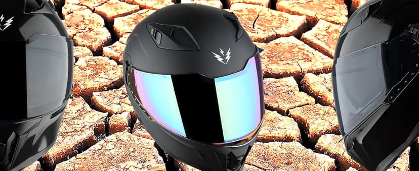 1Storm Motorcycle Full Face Helmet for Adults Men and Women Street Bike Racing Helmet DOT Approved with one Extra Clear Shield
