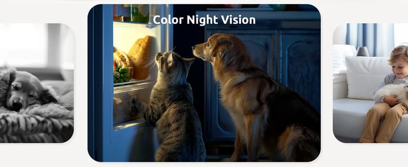 blurams 5G Cameras for Home Security, 2K Pet Camera with Phone App, 360° PTZ Indoor Camera w/Dual-Band WiFi6, Free Human/Motion/Sound Detection, 2-Way Talk, Night Vision, Compatible with Alexa, 2Pack