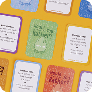Would You Rather? Campfire Card Game: Hilarious Questions for Camping Fun and Outdoor Adventures B0G8XNNYVC