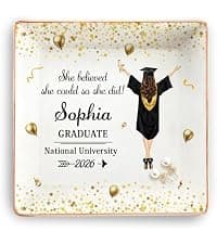 Hyturtle Personalized Graduation Night Light - Custom Photo Light Up Acrylic Plaque Lamp for Women - Inspirational Senior 2026 Graduation Gifts Her Him - College Grad Gifts - Graduation Gifts B0F291WN3G