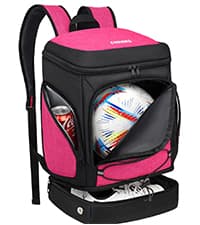Basketball Backpack Bag Large Sports Bag with Separate Ball holder & Shoes compartment, Best for Basketball, Soccer,Volleyball,Gym