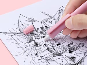 Four Candies Cute Mechanical Pencil Set, 6PCS Pastel Mechanical Pencils 0.5 mm & 0.7mm & 0.9mm with 360PCS Leads, 3PCS Erasers and 9PCS Eraser Refills, Aesthetic Pencils for Girls Writing, Art Drawing