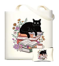 Cute Gifts for Dog Lover, Dog mom Gift Reusable Grocery Beach Shopping Bag for Women, Birthday Gift for Mom Daughter Friends Sisters Who Loves Dogs