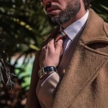 Peugeot Men’s Vintage Tank Shape 14K Gold Plated Wrist Watch with Roman Numeral Dial