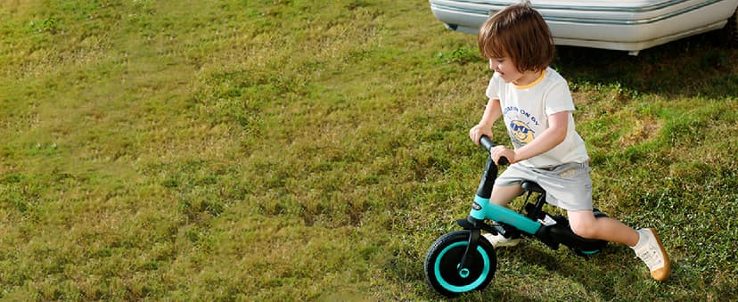 Toddler Trike with Push Handle Lets Parents Steer and Converts to Balance Bike, Fun Outdoor Toy for Boys and Girls, Blue newyoo TR007 5-in-1 Tricycle for Toddlers 1-3, Toddler Bike, Birthday Gift B0B9LCT9B7