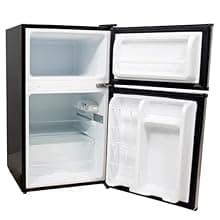 EdgeStar CRF321SS 3.1 Cu. Ft. Dorm Sized Energy Star Compact Fridge/Freezer
