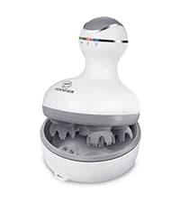 COMFIER Electric Cordless Hair Scalp Massager with Kneading 84 Massage Nodes, Handheld Portable Head Scratcher Massager for Hair Growth, Deep Clean and Stress Relax, Gifts for Men Dad